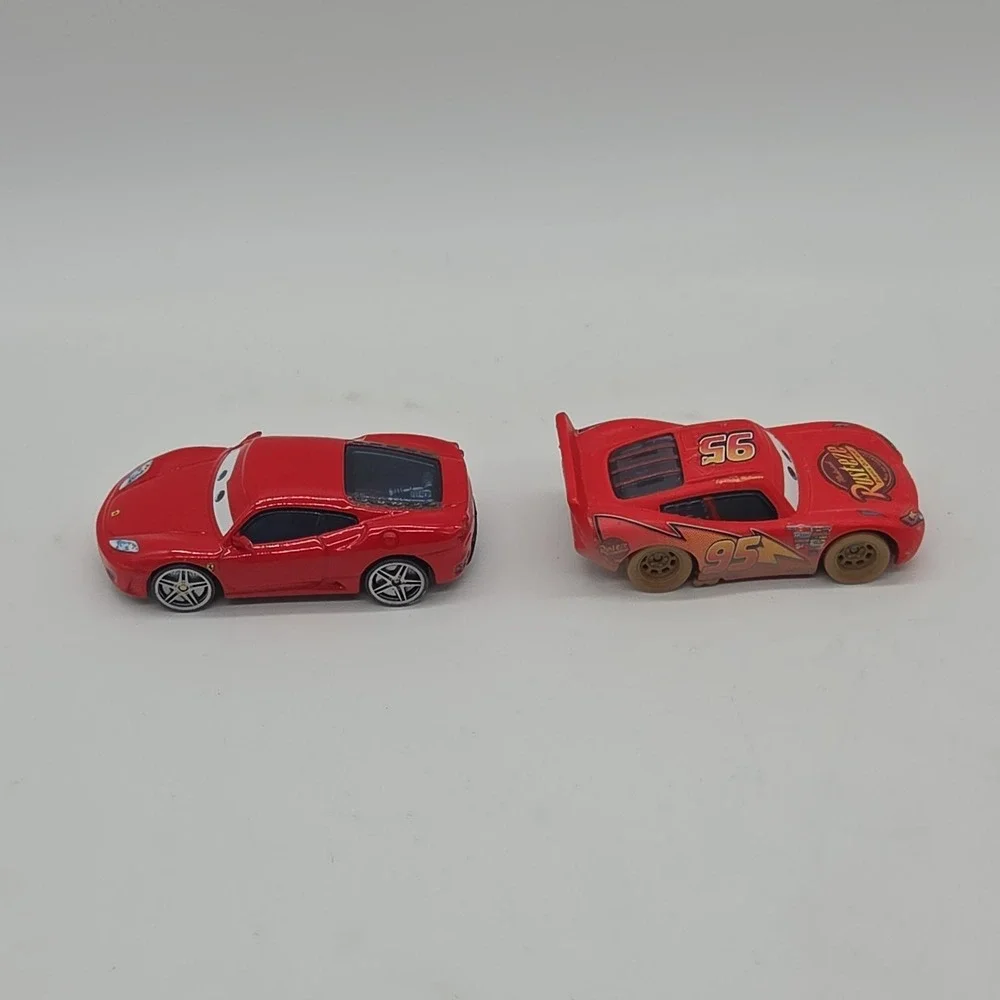 Lot 12 Disney Pixar Cars Diecast F430 Scruggs New Mater Sarge Luigi Guido Wingo